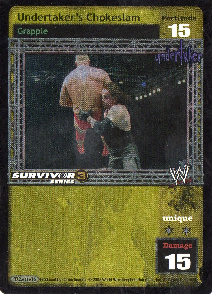 Undertakers Chokeslam